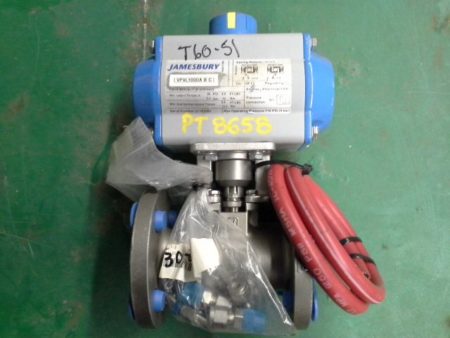 Jamesbury Ball Valve size 1″ with electronic actuator, New