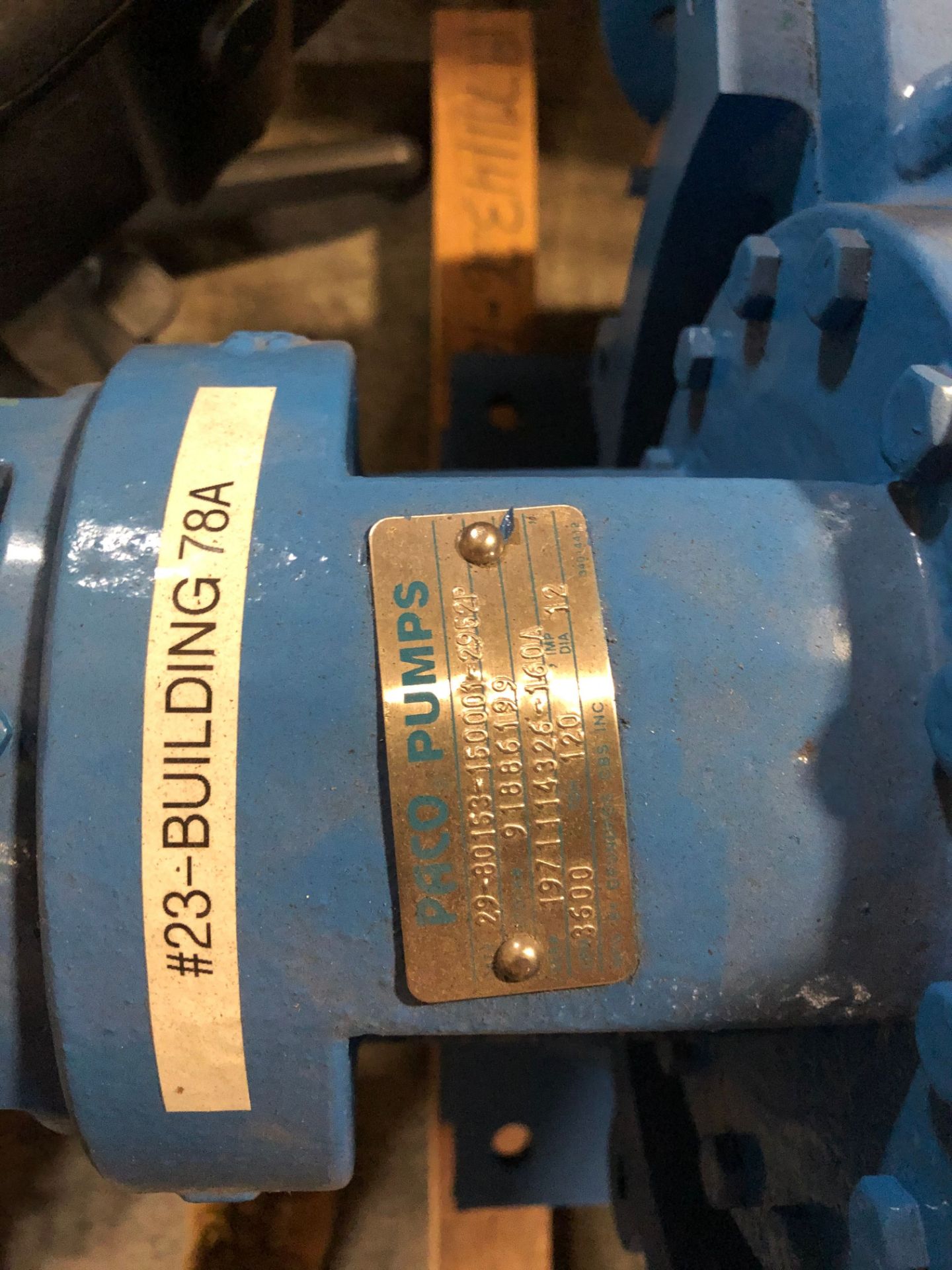 paco pump serial numbers