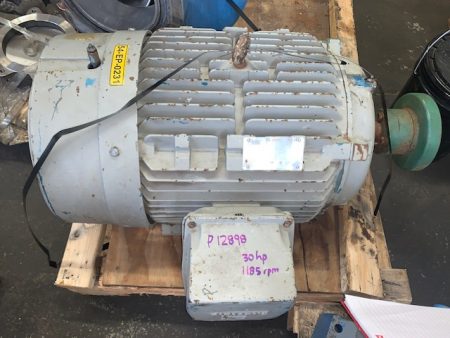 30 hp Siemens AC Motor 1185 rpm 326T 460v