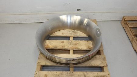 Sulzer APT61-24 Stainless Steel Suction Side Plate, Unused Storeroom Spare