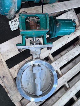 10″ Fisher 8560 Butterfly Control Valve